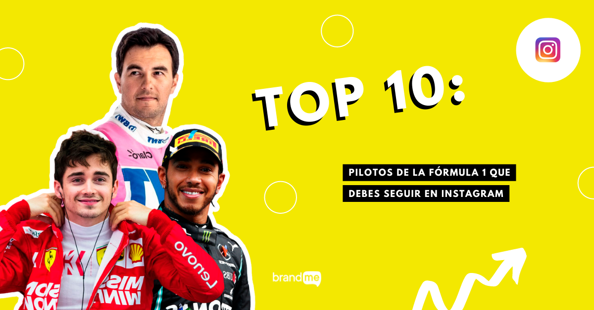 Top 10: pilotos de la Fórmula 1 que debes seguir en Instagram